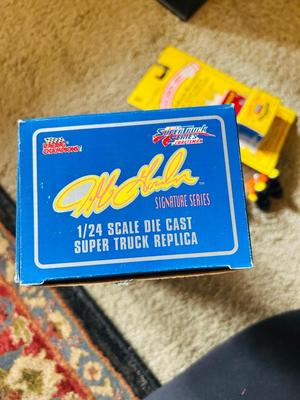 RACING CHAMPIONS JEFF GORDON 1/24 SCALE DIE CAST SUPER TRUCK, RICHARD PETTY CAR, MATCHBOX ORIGINALS REPRODUCTION TRUCK & MORE