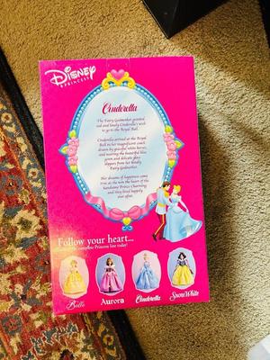 2002 DISNEY’S PORCELAIN CINDERELLA DOLL