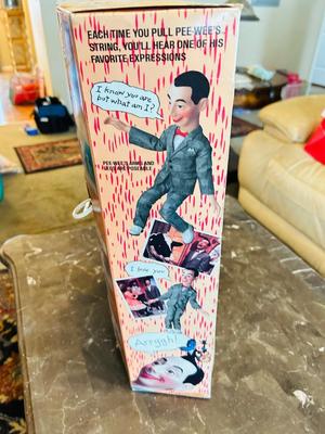 1987 AUTHENTIC PEE-WEES PLAY HOUSE TALKING PEE-WEE HERMAN DOLL