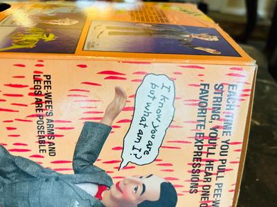 1987 AUTHENTIC PEE-WEES PLAY HOUSE TALKING PEE-WEE HERMAN DOLL