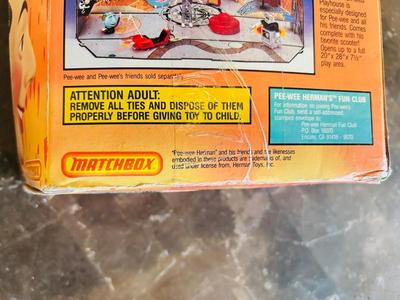 1987 AUTHENTIC PEE-WEES PLAY HOUSE TALKING PEE-WEE HERMAN DOLL