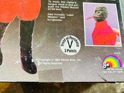 1984 ENEMY VISITOR ACTION FIGURE