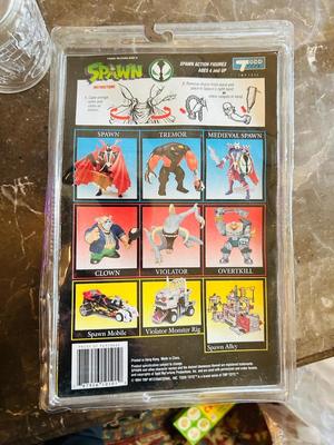 LIMITED 100th EDITION BATMAN, SPAWN ACTION FIGURES, VTG BATMAN & SPIDER-MAN BANKS AND OTHER MARVEL TOYS