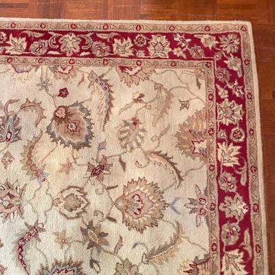 Hand Tufted Wool Rug 7.5’ x 5’ (LR-SS)