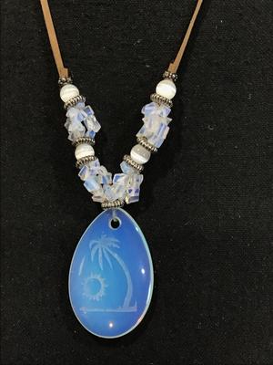 Glass Boho Necklace