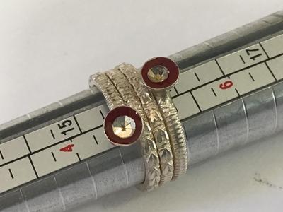 Ethnic Silvertone Ring