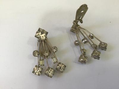 Vintage Rhinestone Earrings