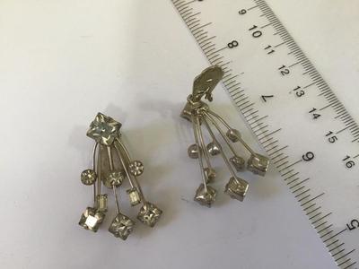 Vintage Rhinestone Earrings