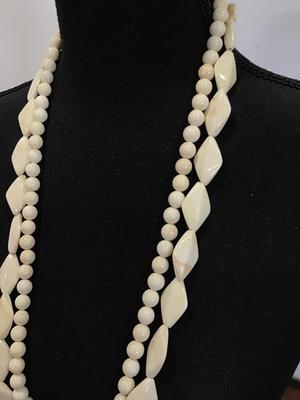 Double Strand Mid Statement Necklace