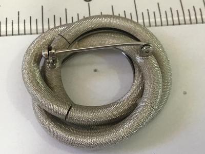 Silver tone Vintage Brooch Vintage