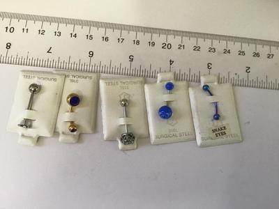 Lot of 5 New Surgical Steel