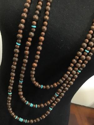 Turquoise Haven Copper And Turquoise Necklace