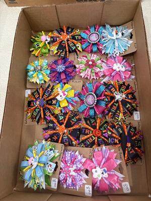 Handmade hair barrettes
