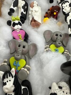 Handmade polymer ornaments