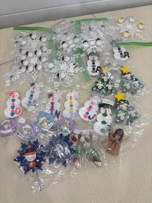 Handmade polymer ornaments