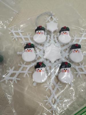 Handmade polymer ornaments