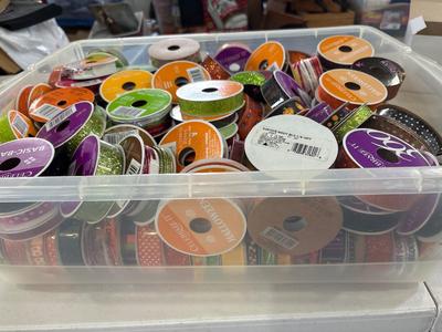 Tote of ribbon