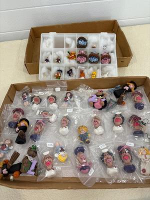 Handmade polymer clay figures