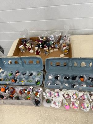 Handmade polymer clay figurines