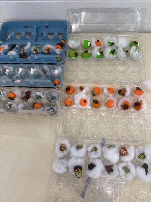 Handmade polymer clay figurines