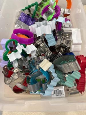 Total of cookie cutters