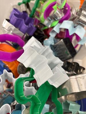 Total of cookie cutters