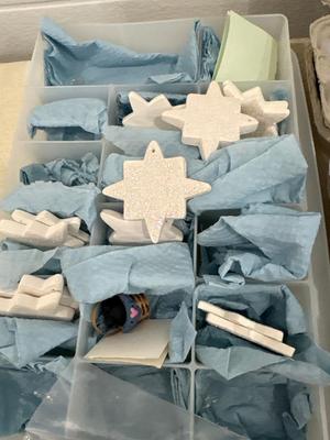 Handmade, polymer, clay ornaments, and