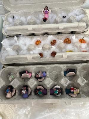 Handmade, polymer, clay ornaments, and