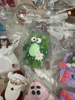 Handmade polymer, clay figurines