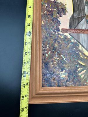 Framed Original Painting on Canvas by Juanita Courtney