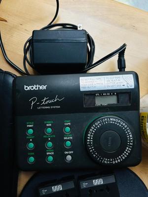 BROTHER LABEL MAKER, BLUETOOTH WIRELESS KEYBOARD, 120 SHEET STAPLER, INVISIBLE TAPE, AND MORE!