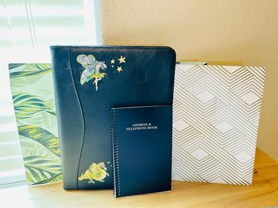 A GREAT ASSORTMENT OF PAPER PRODUCT, NOTE PADS, NOTEBOOKS, CRAFT FOAM