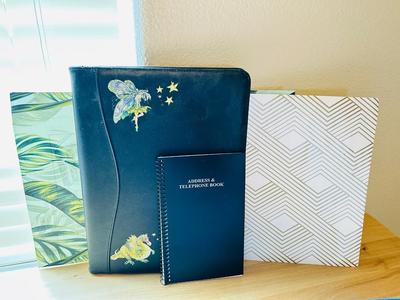 A GREAT ASSORTMENT OF PAPER PRODUCT, NOTE PADS, NOTEBOOKS, CRAFT FOAM
