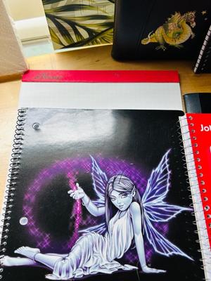 A GREAT ASSORTMENT OF PAPER PRODUCT, NOTE PADS, NOTEBOOKS, CRAFT FOAM