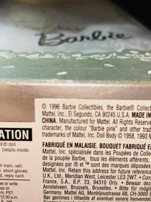 1996 REPRODUCTION WEDDING DAY BARBIE