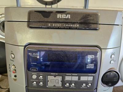 RCA RS2650 / RS2651 Shelf Stereo System with Speakers & Manual