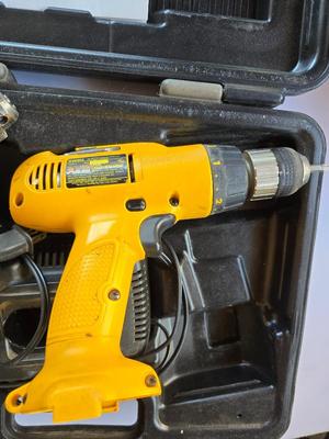 DeWalt Cordless Drill & Black+Decker Power Drill Combo with Case