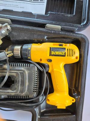 DeWalt Cordless Drill & Black+Decker Power Drill Combo with Case