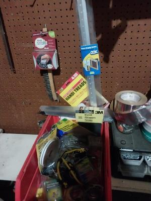 Sale Photo Thumbnail #40: SANDPAPER-BUNGEE CORDS-TAPE WRAP INSALATION-DRYWALL PATCH--MUCH MORE