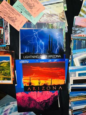 HUNDREDS OF POSTCARDS FROM ALL OVER THE U.S.