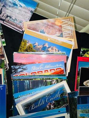HUNDREDS OF POSTCARDS FROM ALL OVER THE U.S.
