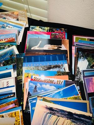 HUNDREDS OF POSTCARDS FROM ALL OVER THE U.S.