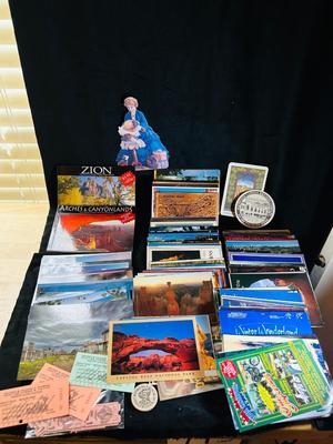 HUNDREDS OF POSTCARDS FROM ALL OVER THE U.S.