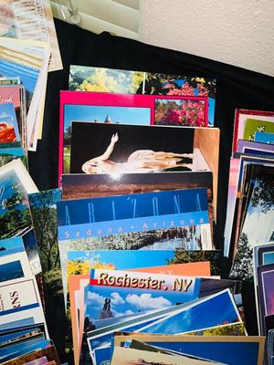 HUNDREDS OF POSTCARDS FROM ALL OVER THE U.S.