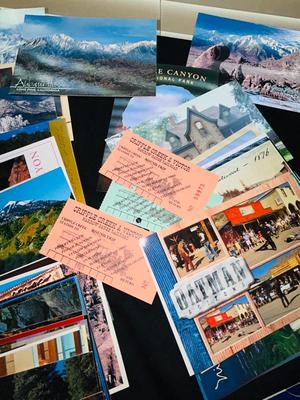 HUNDREDS OF POSTCARDS FROM ALL OVER THE U.S.