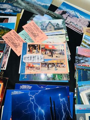 HUNDREDS OF POSTCARDS FROM ALL OVER THE U.S.