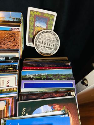 HUNDREDS OF POSTCARDS FROM ALL OVER THE U.S.