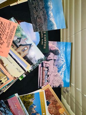 HUNDREDS OF POSTCARDS FROM ALL OVER THE U.S.