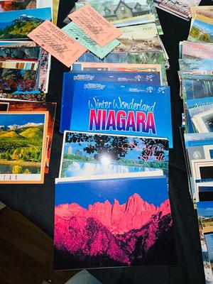HUNDREDS OF POSTCARDS FROM ALL OVER THE U.S.