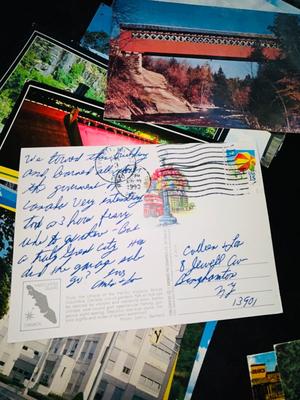 HUNDREDS OF POSTCARDS FROM ALL OVER THE U.S.
